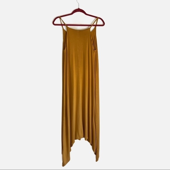 Rachel Zoe Soft Stretch Jersey Dress With Shark Bite Hem Size S - Picture 2 of 6